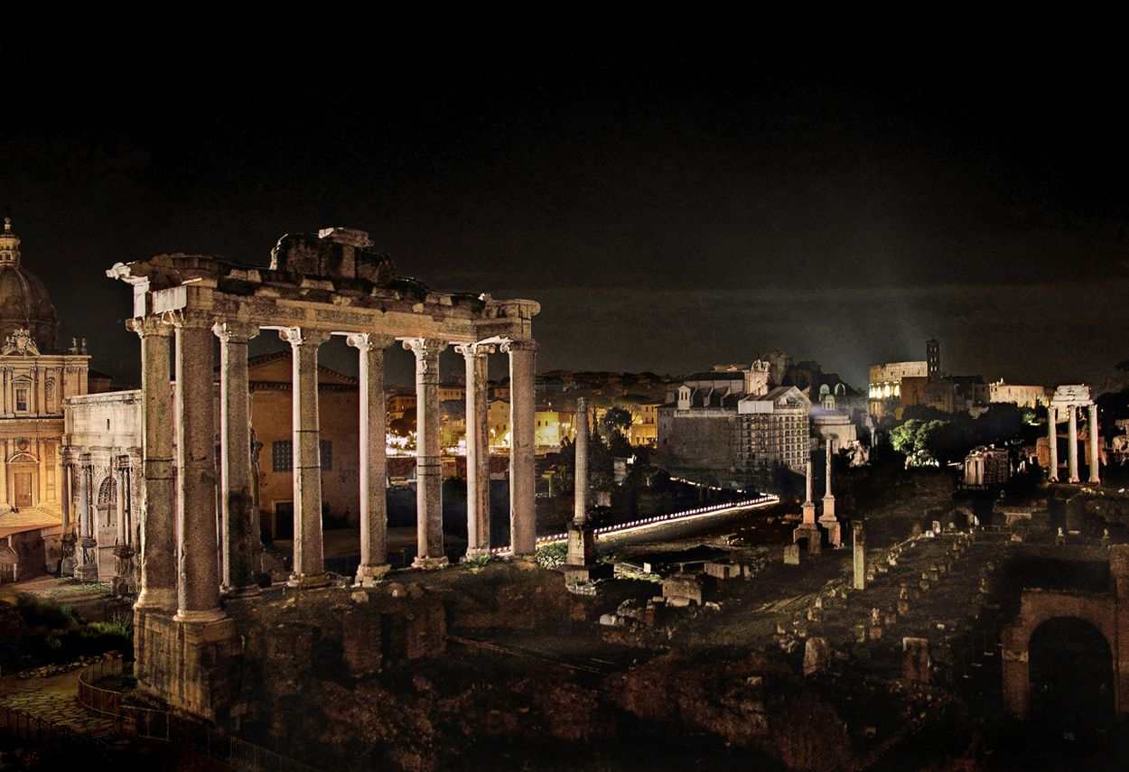 Rome Imperial Forums - main project view
