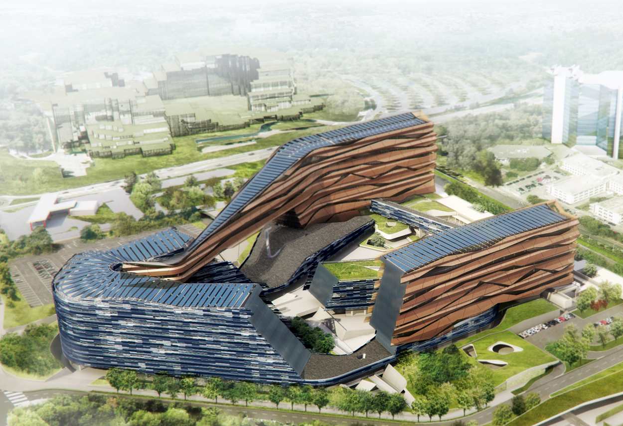 San Donato ENI Headquarters - main project view