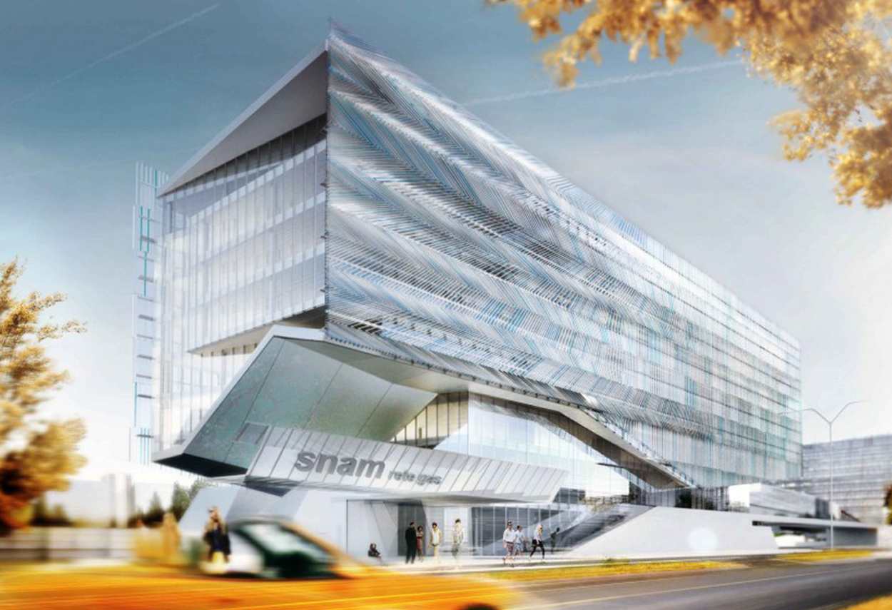 San Donato SNAM Headquarters - architectural lighting