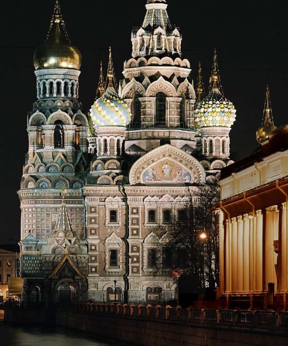 St. Petersburg Spasa na Krovi outdoor lighting - master