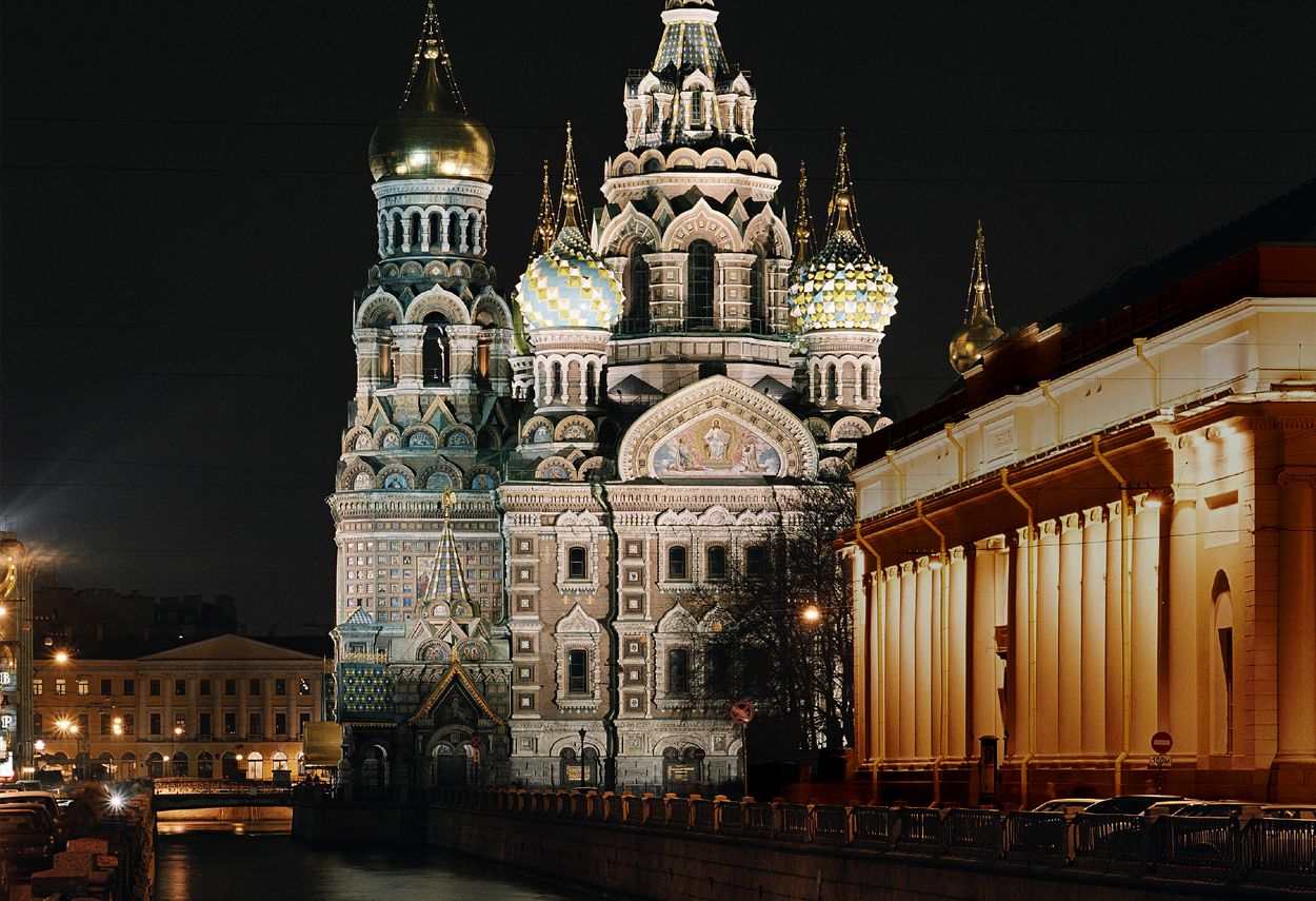 St. Petersburg Spasa na Krovi outdoor lighting - master