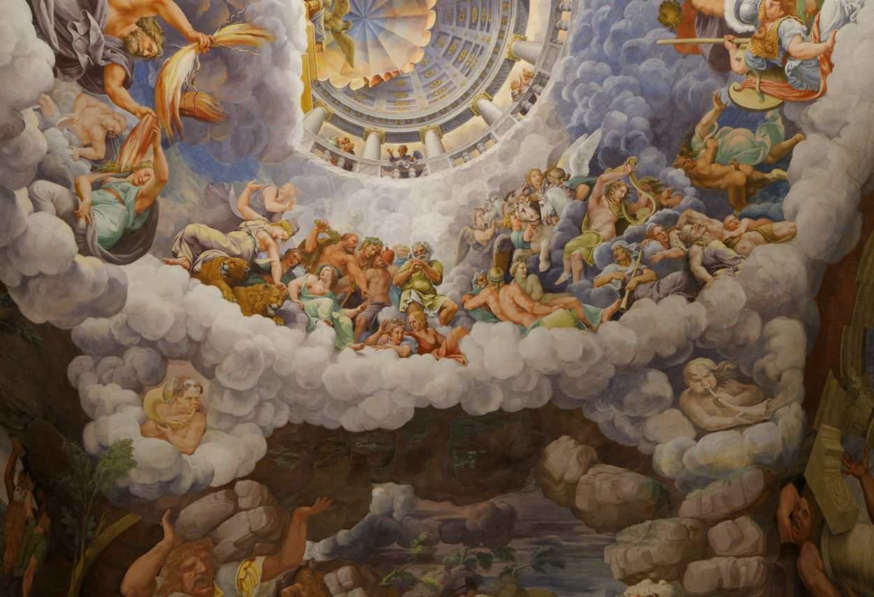 Mantova Te Palace Civic Museum sala dei giganti - museum lighting design