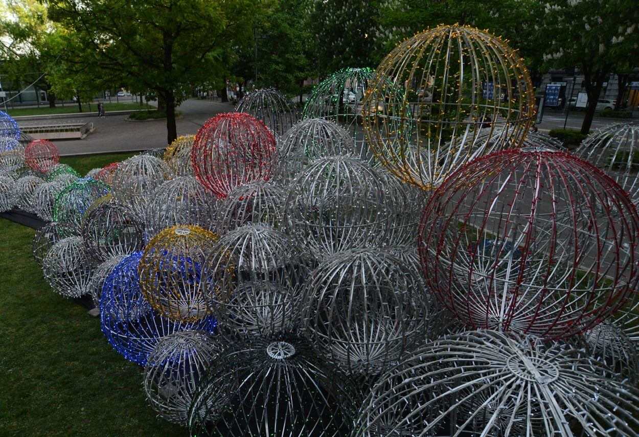 Italy Bergamo Routes EXPO 2015 detail light fixtures - led light design