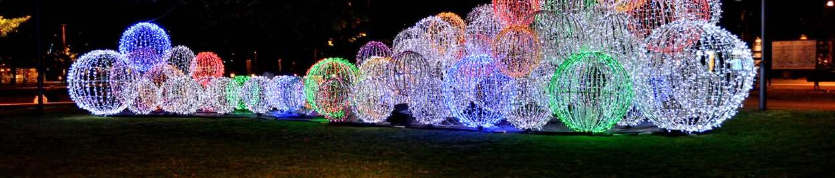 Italy Bergamo Routes EXPO 2015 - led light design