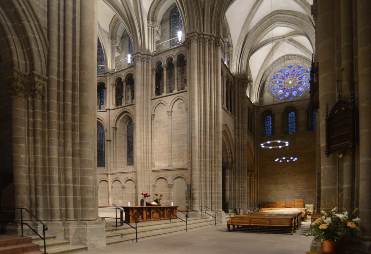 Geneva Saint-Pierre Cathedral global view - museum lighting design