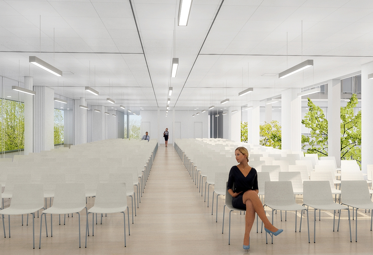 Lausanne ECA Headquarters: Leed Lights