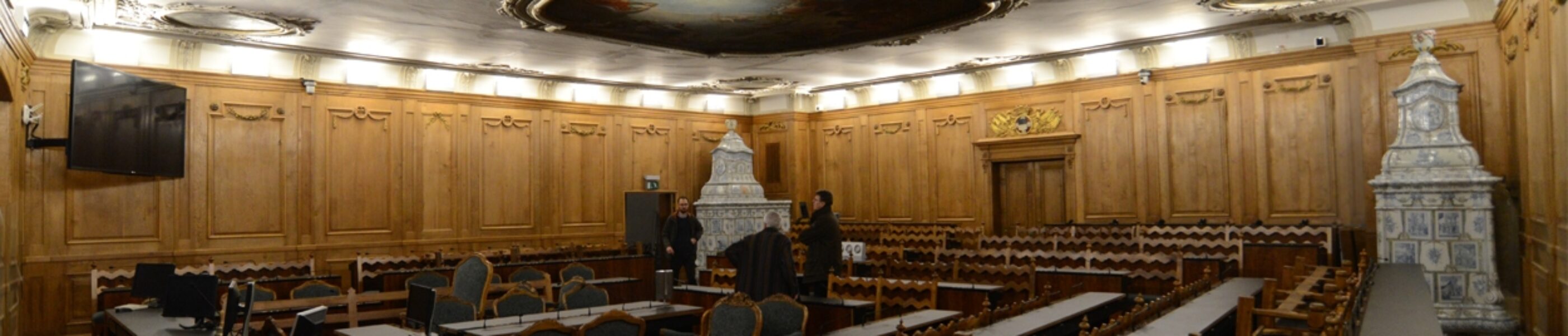 Sala del Gran Consiglio, Friburgo - Lights