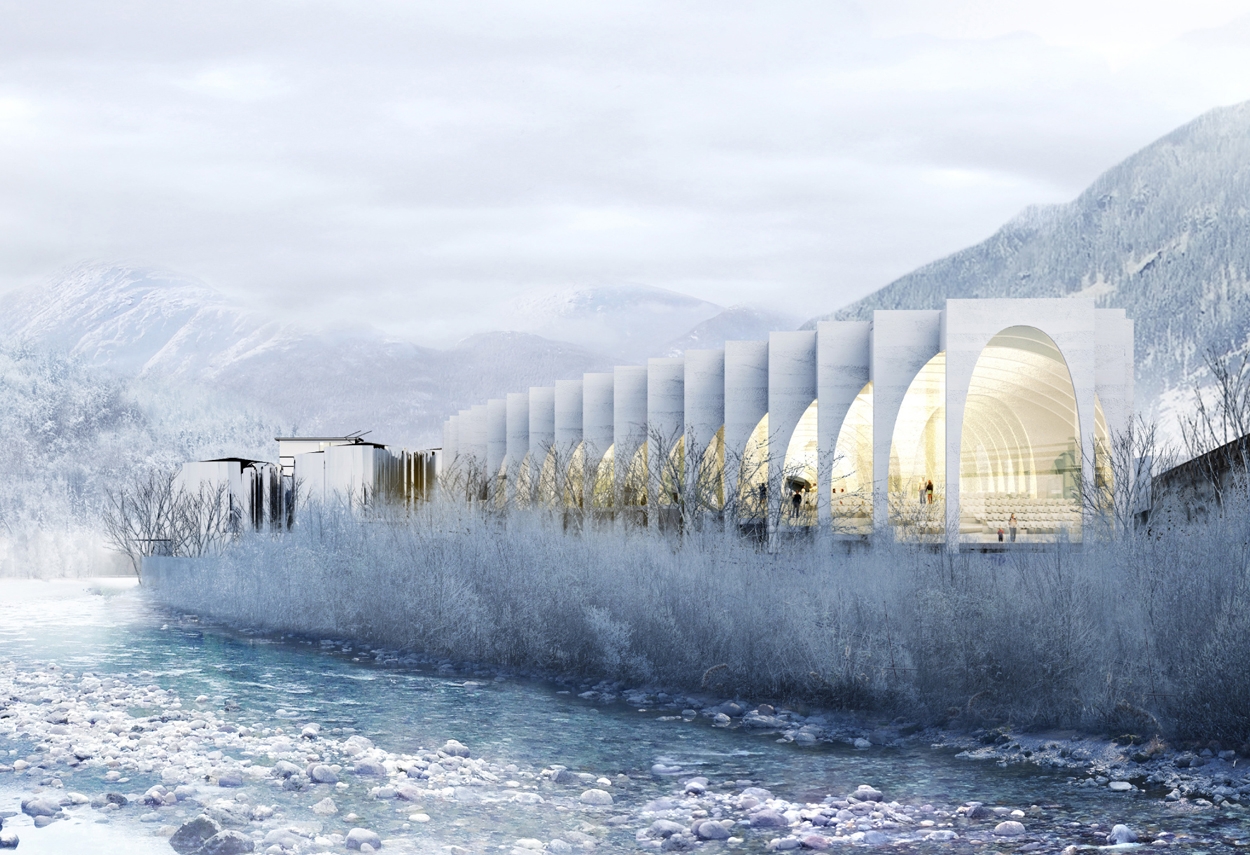 San Pellegrino Flagship Factory: Architectural Lighting