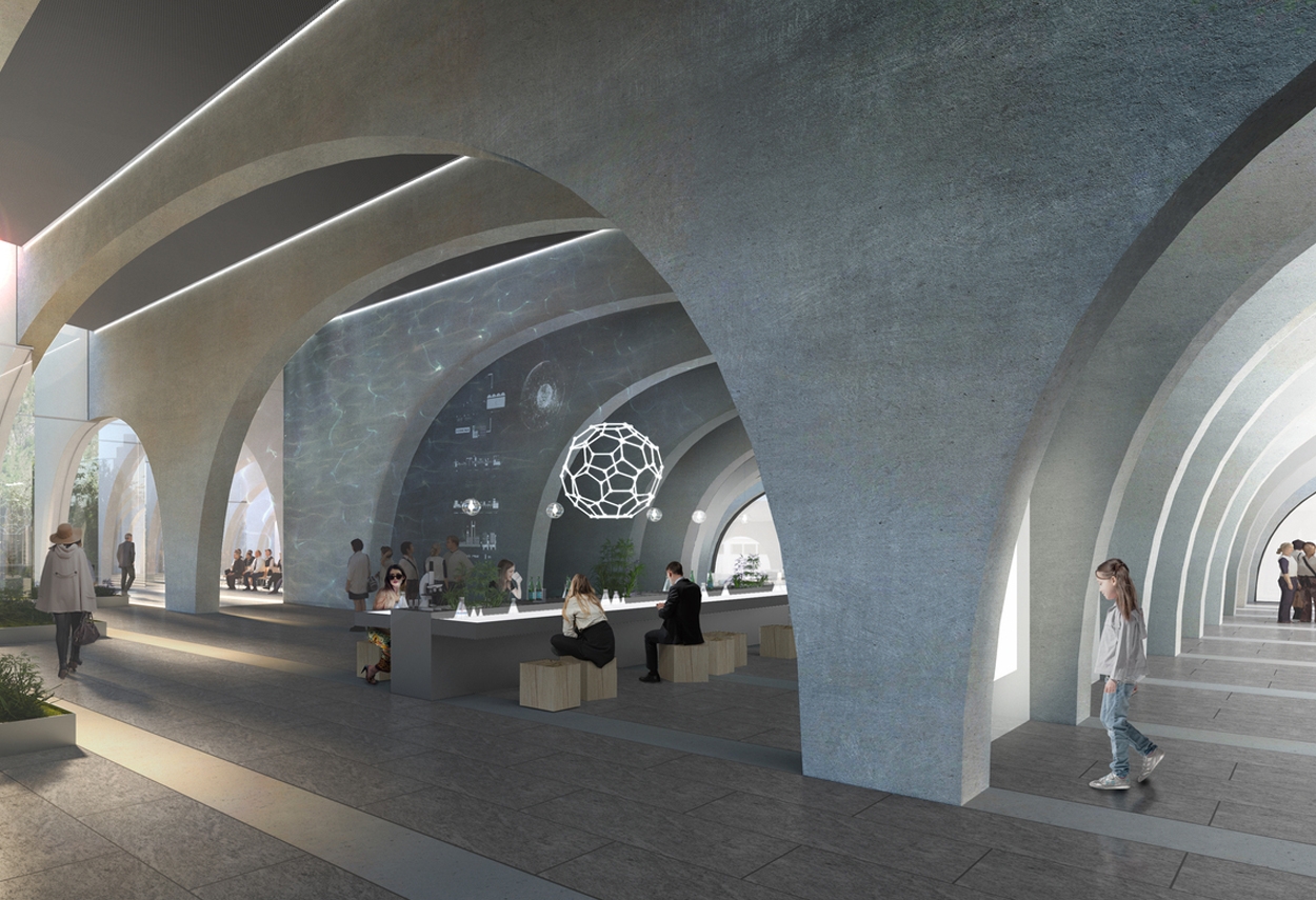 San Pellegrino Flagship Factory: Relax Area