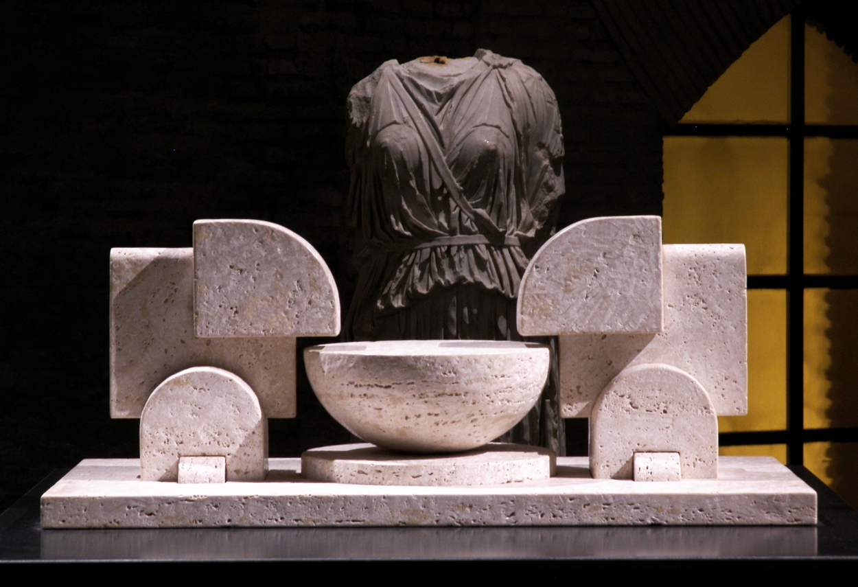 Baths of Diocletian I Segreti del Cielo Cascella Exhibition room - museum lighting design work