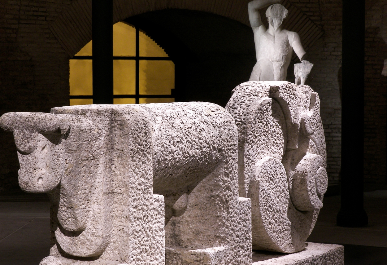 Baths of Diocletian I Segreti del Cielo Cascella Exhibition - museum lighting design