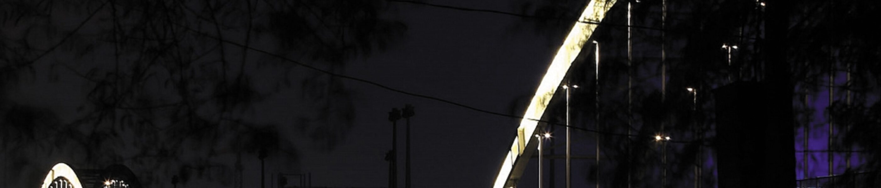 Iran Ahvaz Bridges lighting