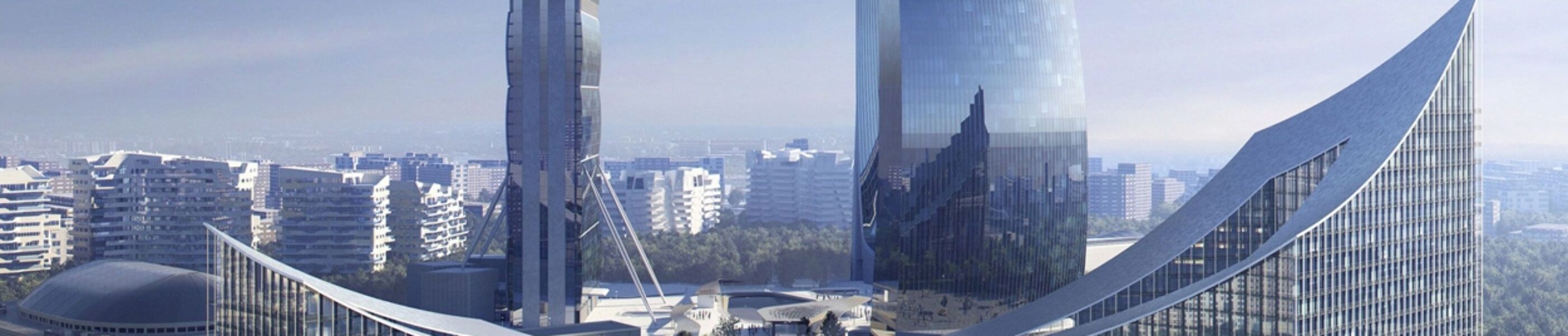 Overall view of the City Wave complex