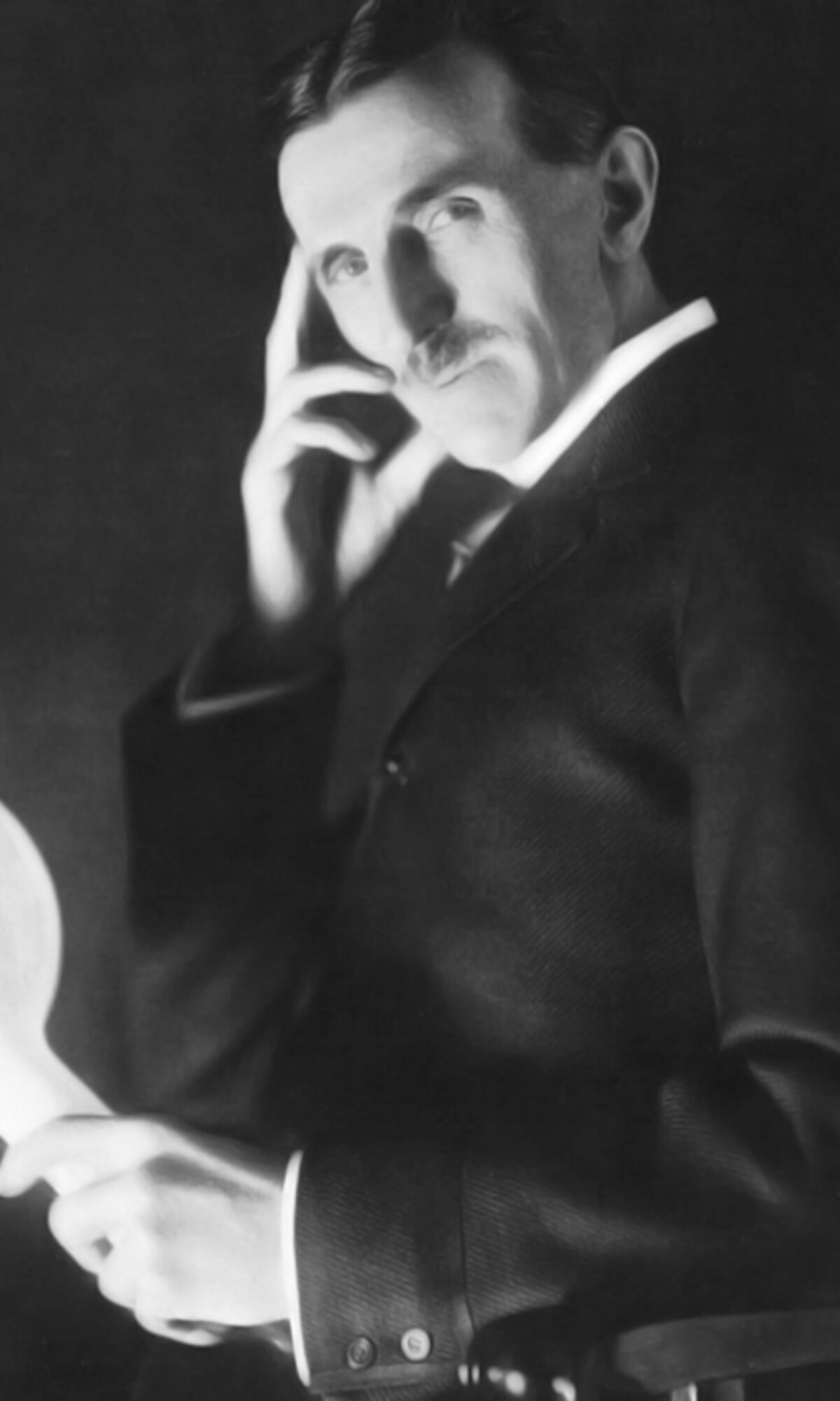 Nikola Tesla Self Portrait