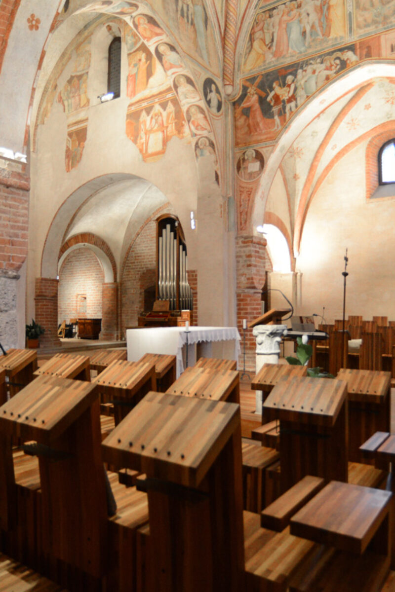 Italy Viboldone Viboldone Abbey