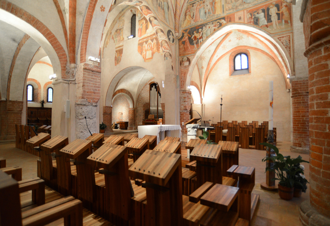 Italy Viboldone Viboldone Abbey