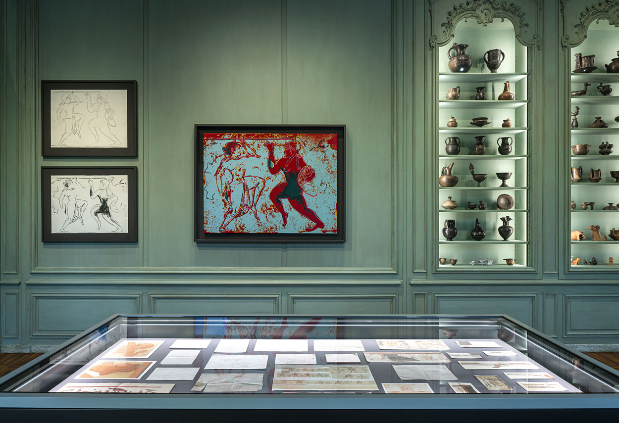 Another of the rooms with the works on display