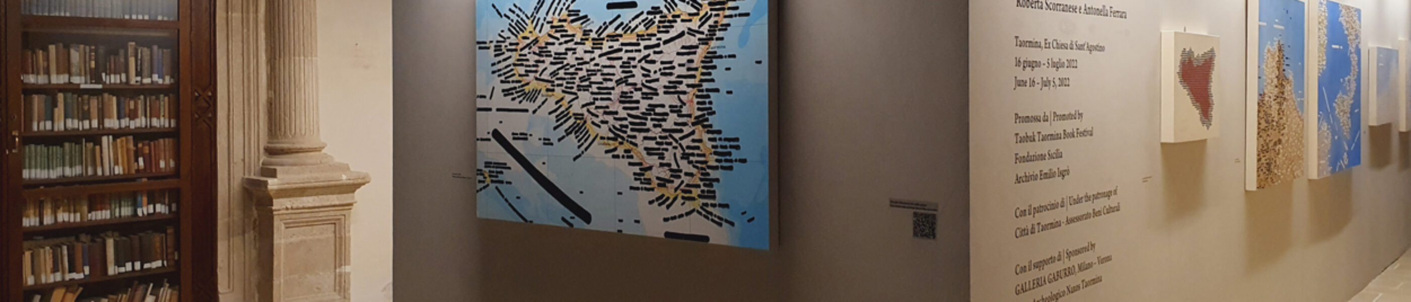 Le Sicilie by Emilio Isgrò, the exhibition of his works