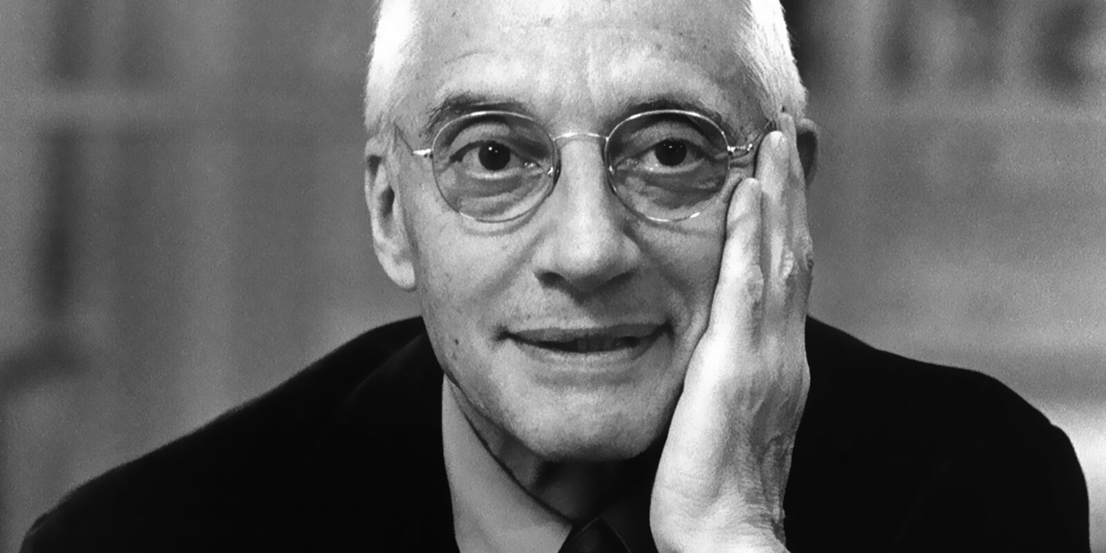 A close-up of Alessandro Mendini