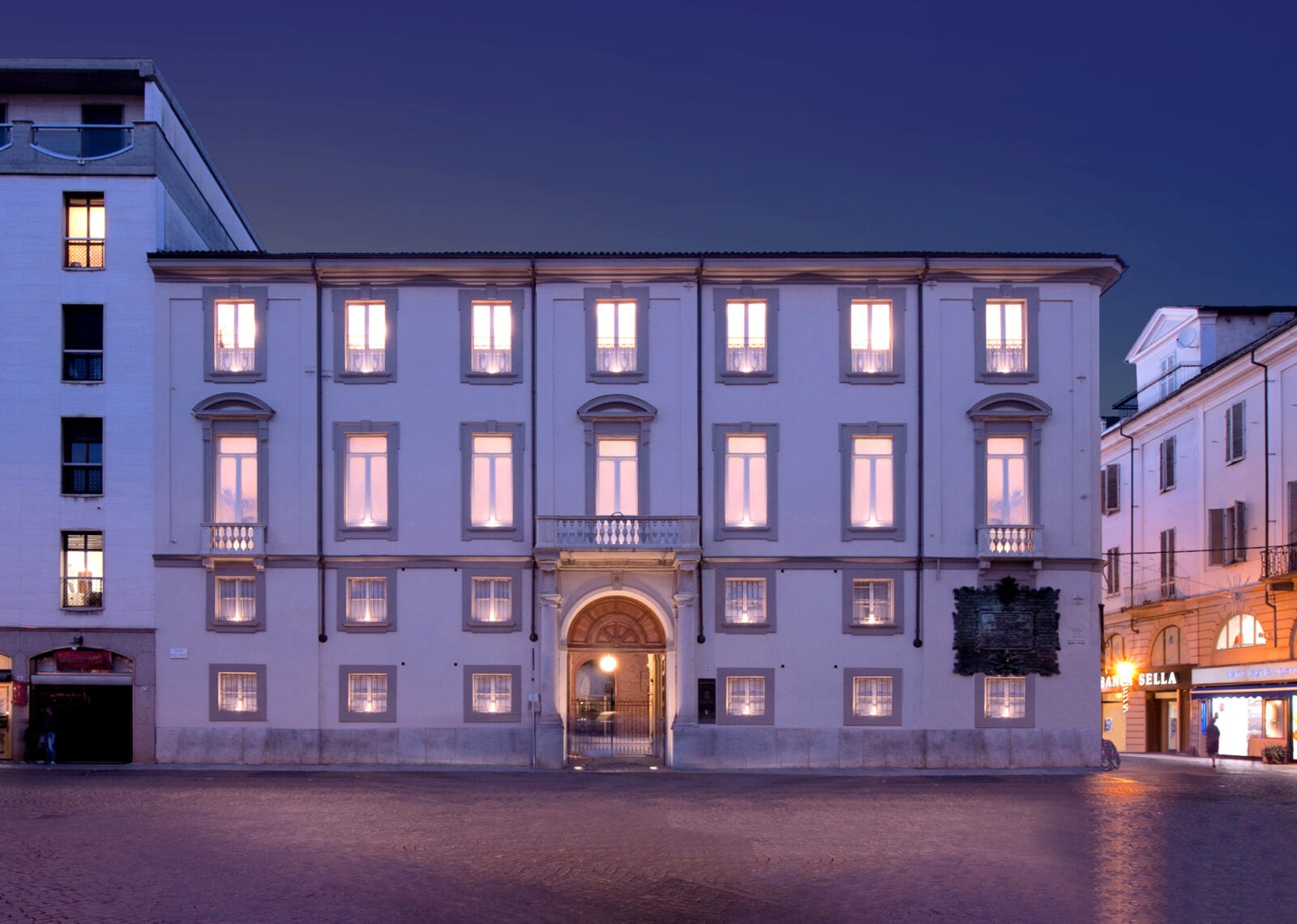 Alessandria Vetus Palace - architectural outdoor lighting