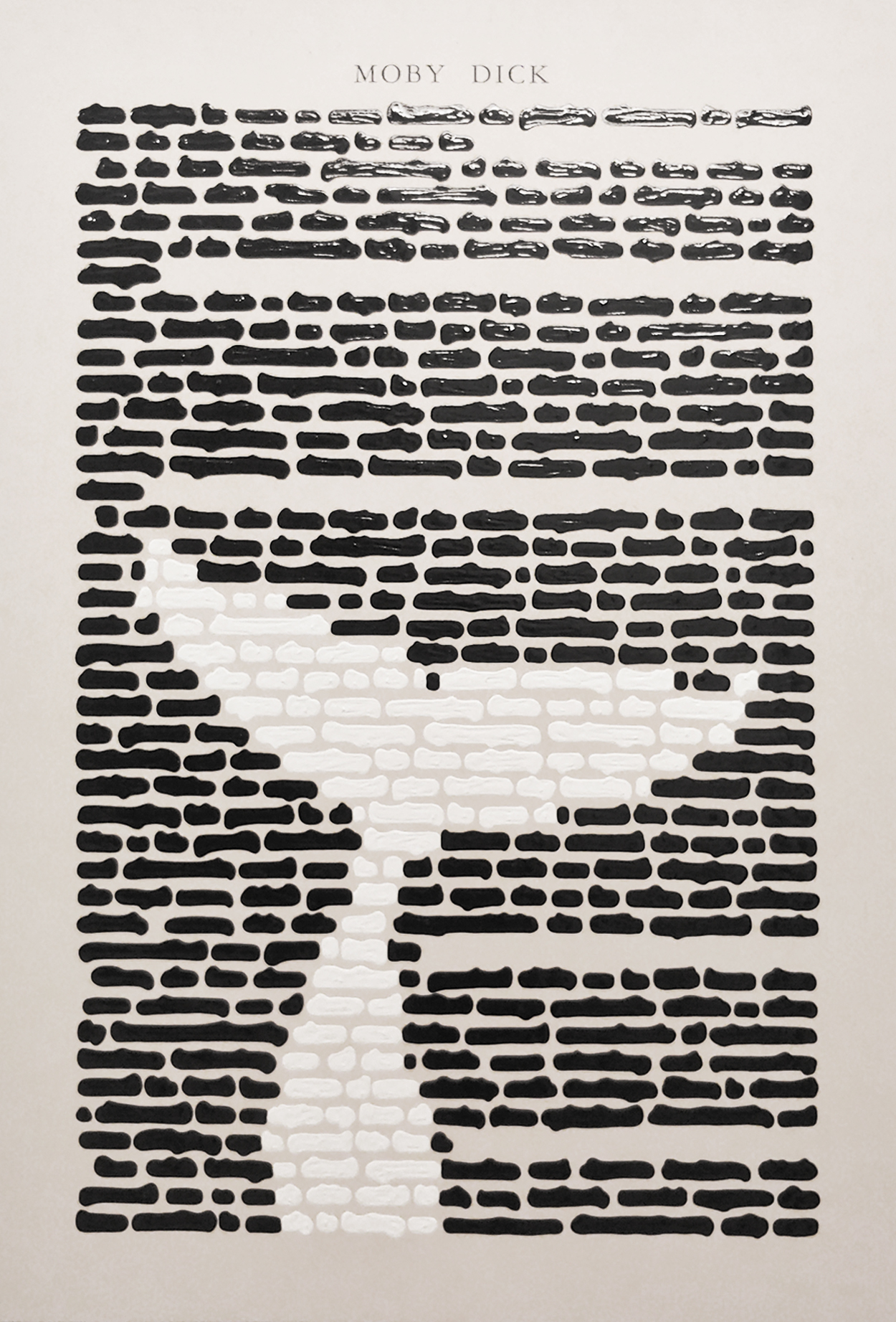 Moby Dick - Opera by Emilio Isgrò