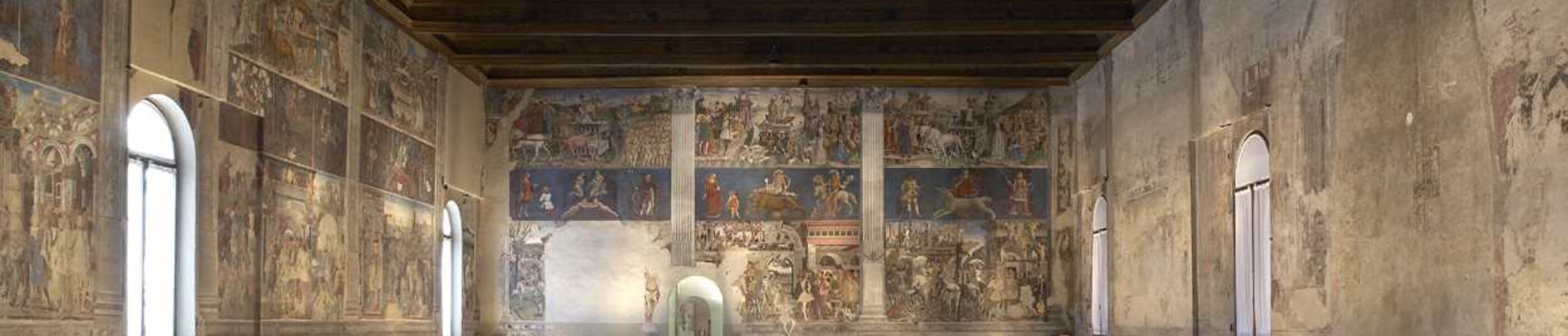 Schifanoia Palace The Months Hall sala grande - illuminazione musei