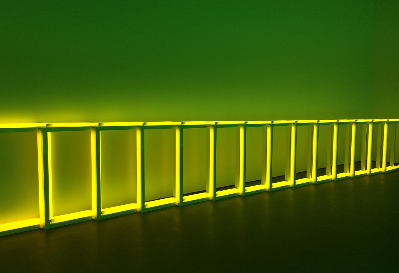 Mostra Dan Flavin - Tubi Fluorescenti
