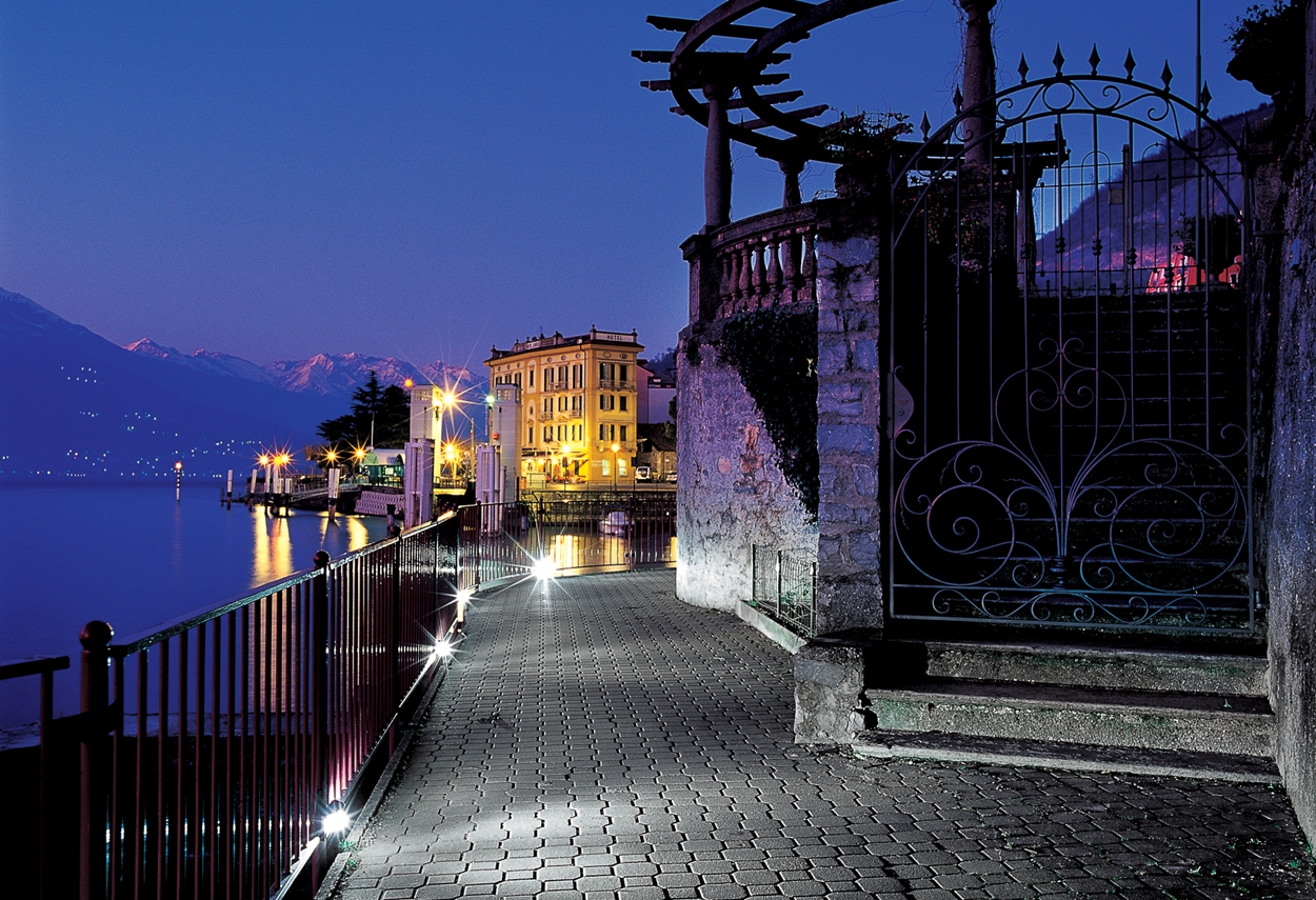 Dettagli del centro storico di Varenna