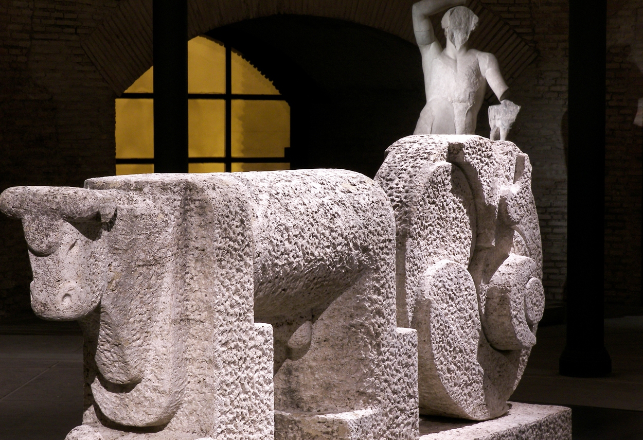 I Segreti del Cielo Cascella Exhibition dettaglio opera - illuminazione musei opera