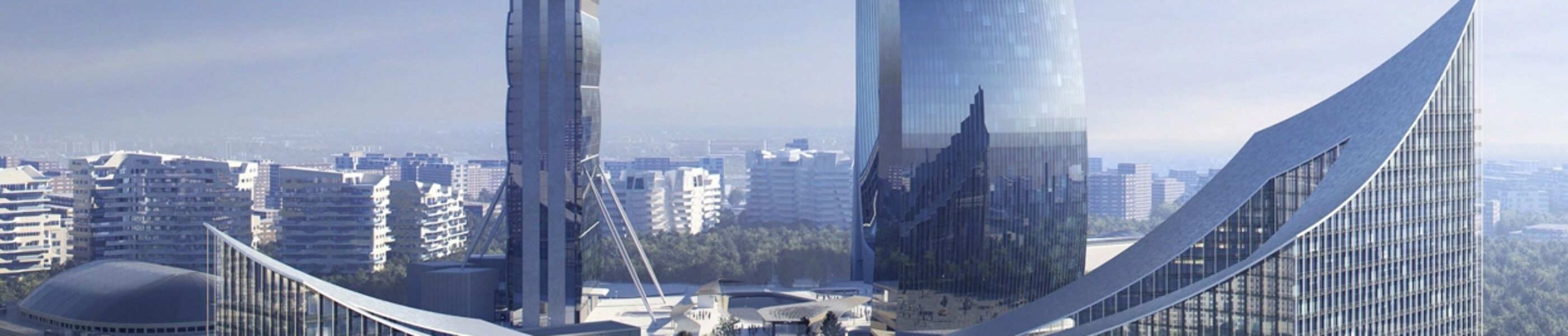 Vista d'insieme del complesso City Wave
