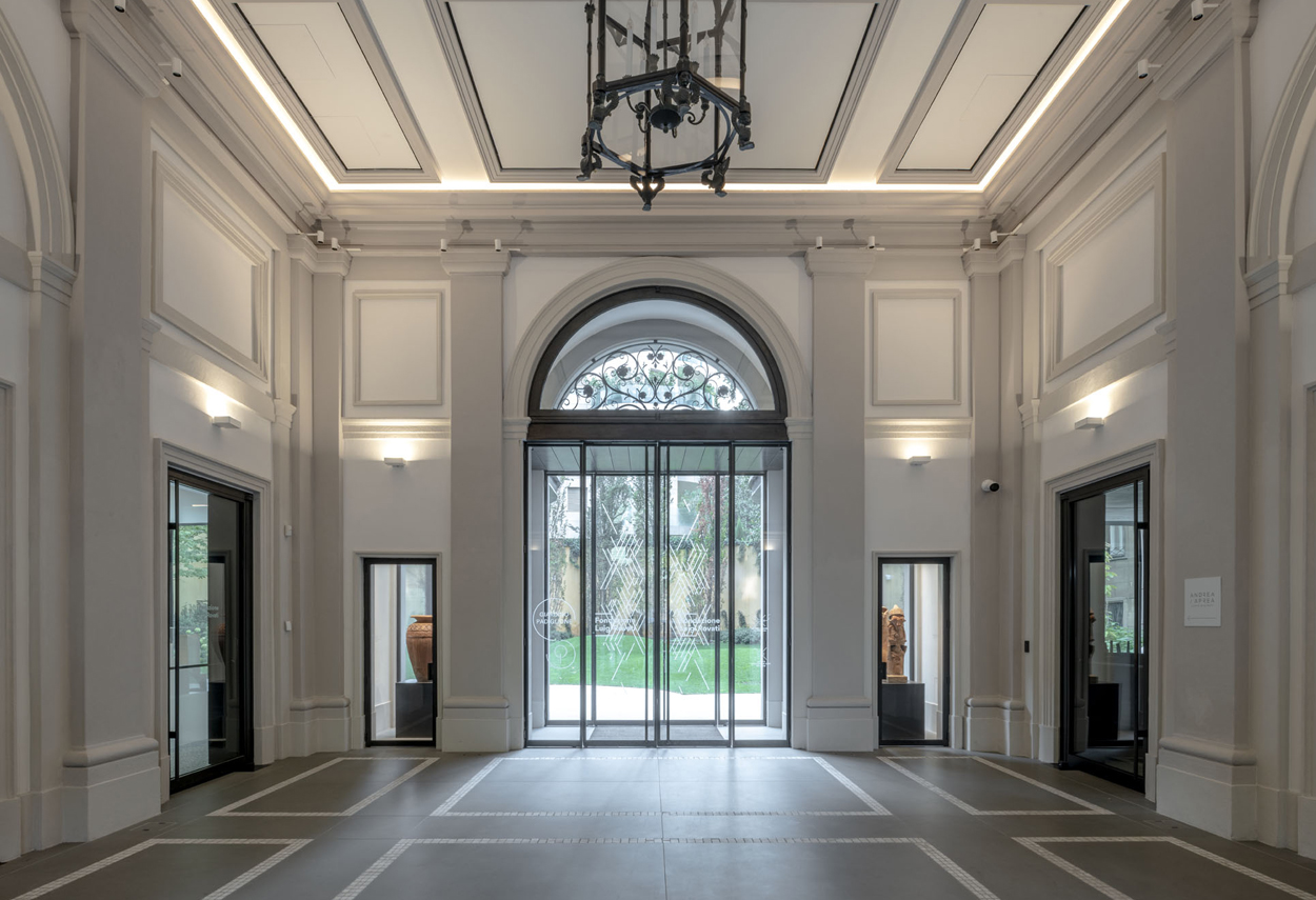 La hall d'ingresso del museo
