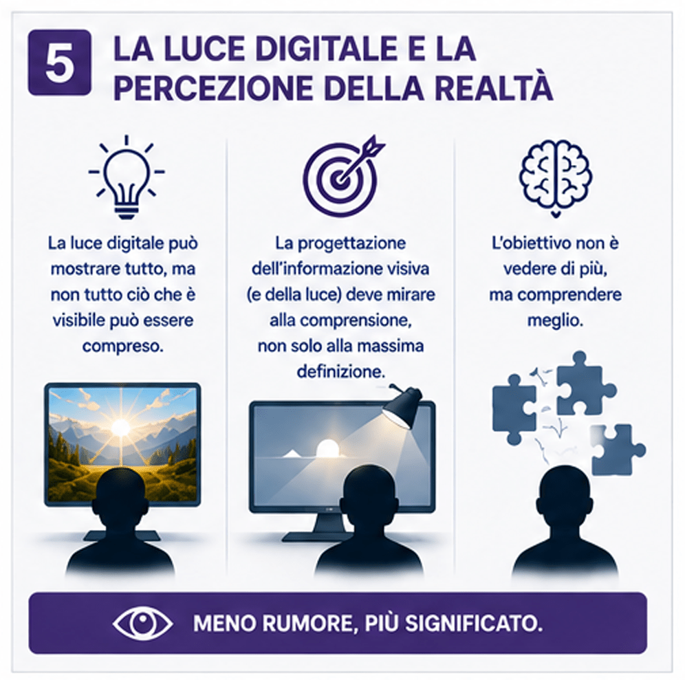 La Luce Digitale e La Percezione Della Realtà