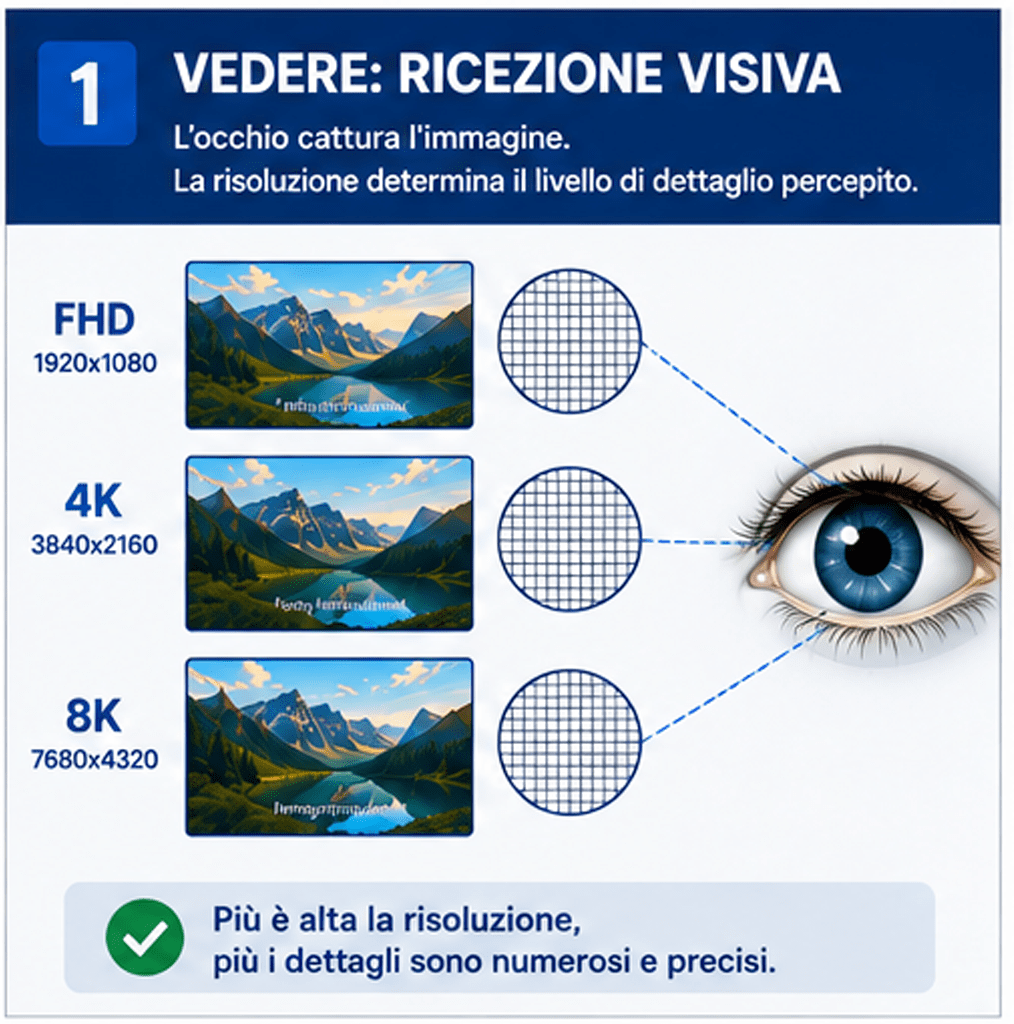 Vedere Ricezione Visiva