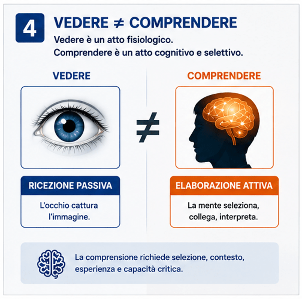 Vedere non Equivale a Comprendere